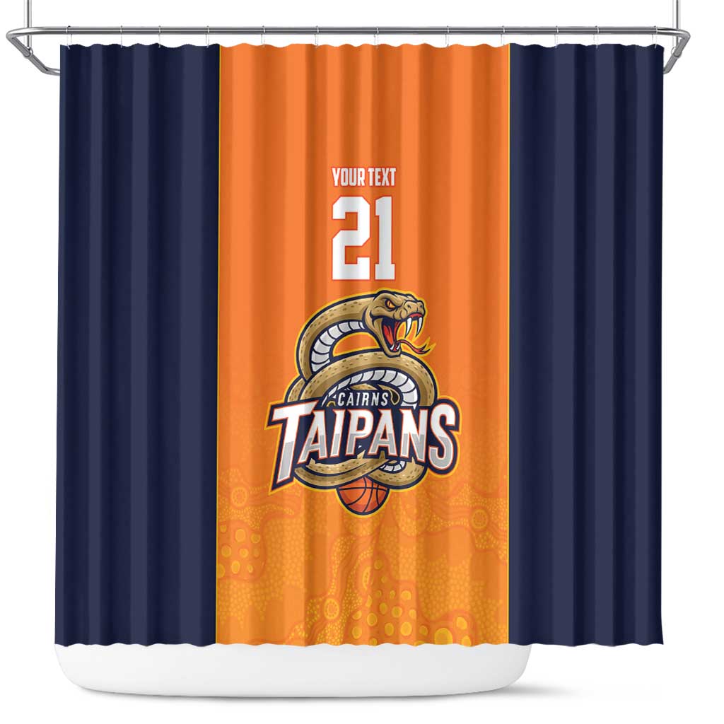 Basketball Custom Cairns Shower Curtain Simple Australian Dot Art - Aussie Hoodie