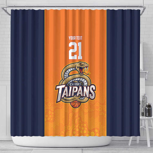 Basketball Custom Cairns Shower Curtain Simple Australian Dot Art - Aussie Hoodie