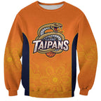 Basketball Custom Cairns Sweatshirt Simple Australian Dot Art - Aussie Hoodie