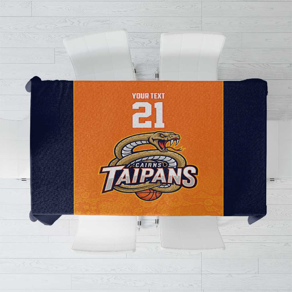 Basketball Custom Cairns Tablecloth Simple Australian Dot Art - Aussie Hoodie