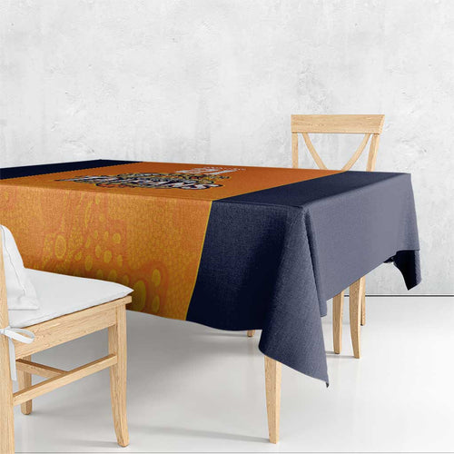 Basketball Custom Cairns Tablecloth Simple Australian Dot Art - Aussie Hoodie