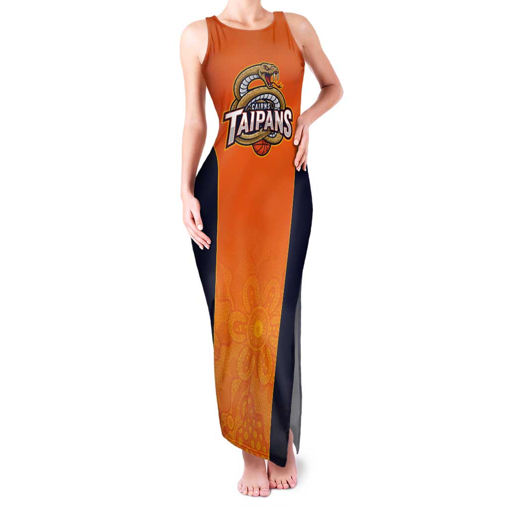 Basketball Custom Cairns Tank Maxi Dress Simple Australian Dot Art - Aussie Hoodie