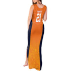 Basketball Custom Cairns Tank Maxi Dress Simple Australian Dot Art - Aussie Hoodie