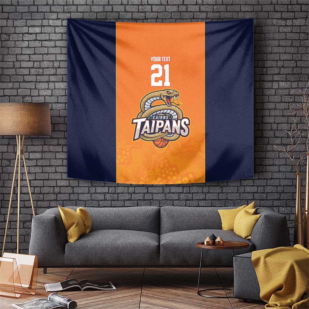 Basketball Custom Cairns Tapestry Simple Australian Dot Art - Aussie Hoodie