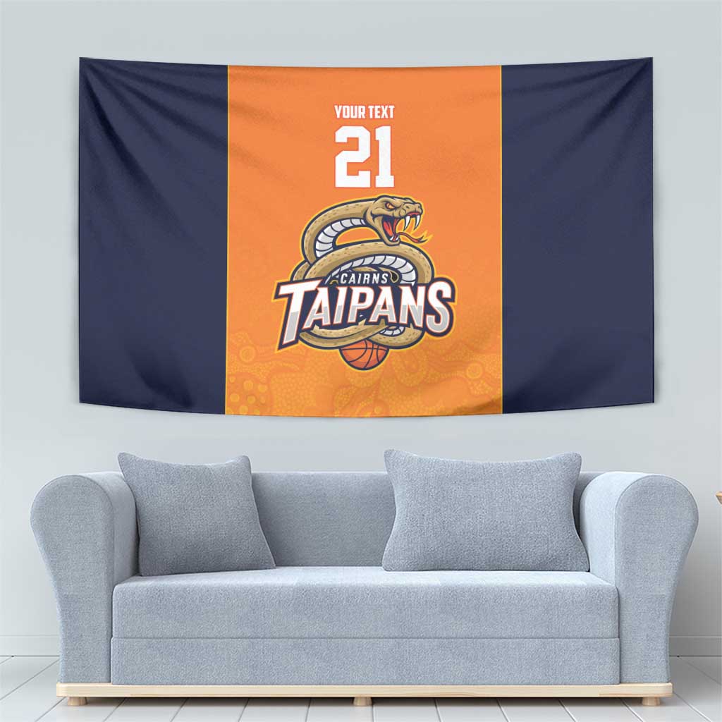 Basketball Custom Cairns Tapestry Simple Australian Dot Art - Aussie Hoodie