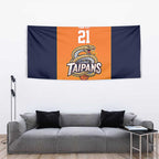 Basketball Custom Cairns Tapestry Simple Australian Dot Art - Aussie Hoodie