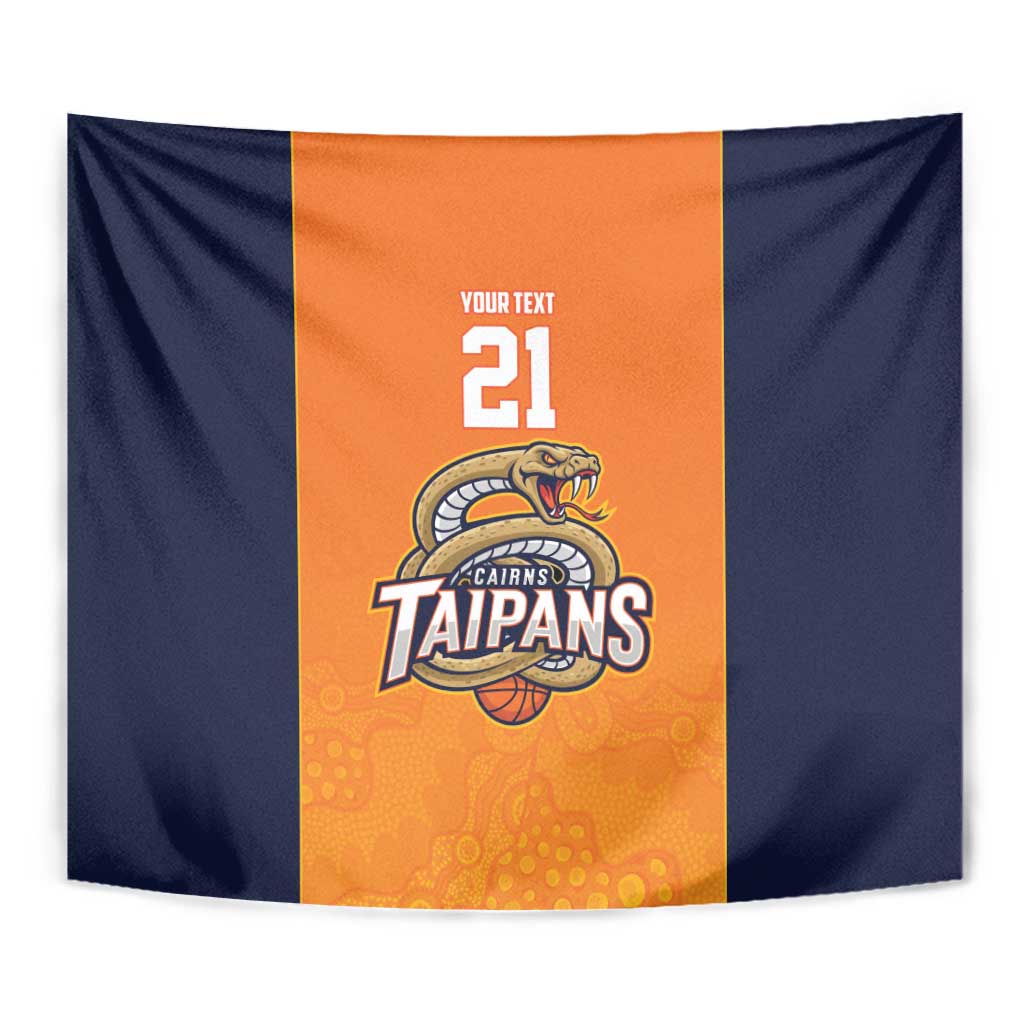 Basketball Custom Cairns Tapestry Simple Australian Dot Art - Aussie Hoodie