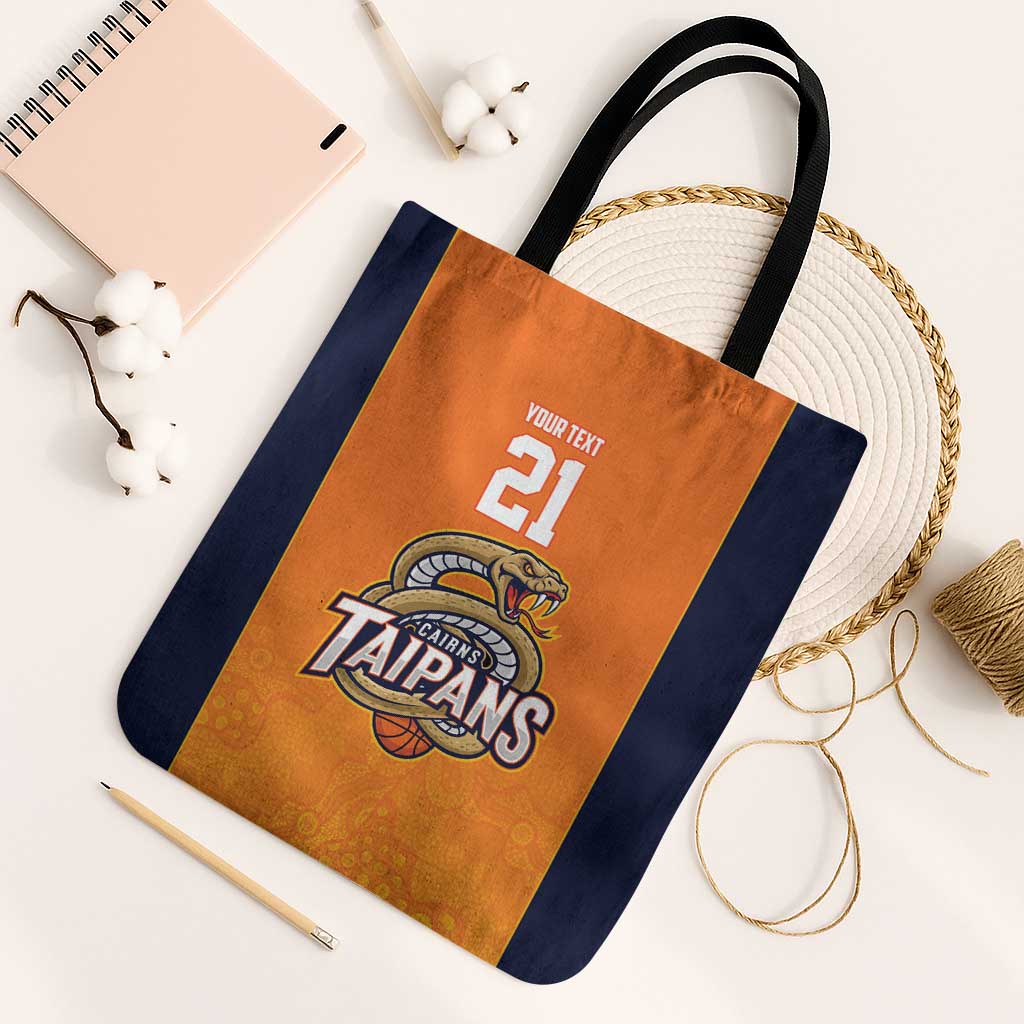 Basketball Custom Cairns Tote Bag Simple Australian Dot Art - Aussie Hoodie