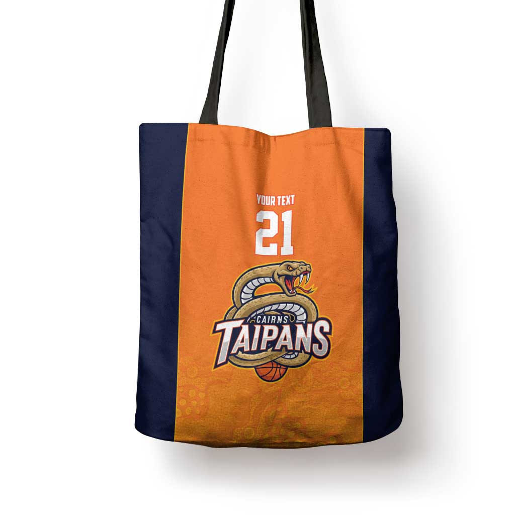 Basketball Custom Cairns Tote Bag Simple Australian Dot Art - Aussie Hoodie