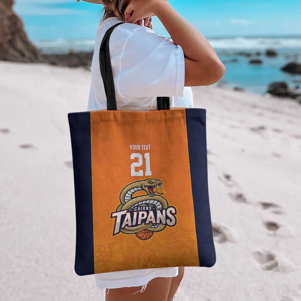 Basketball Custom Cairns Tote Bag Simple Australian Dot Art - Aussie Hoodie