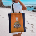 Basketball Custom Cairns Tote Bag Simple Australian Dot Art - Aussie Hoodie