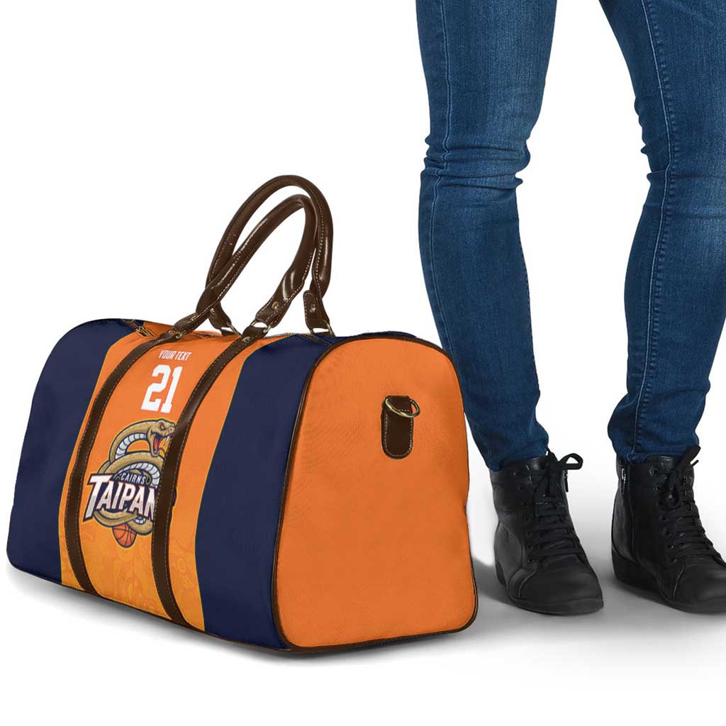 Basketball Custom Cairns Travel Bag Simple Australian Dot Art - Aussie Hoodie
