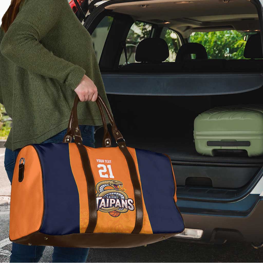 Basketball Custom Cairns Travel Bag Simple Australian Dot Art - Aussie Hoodie