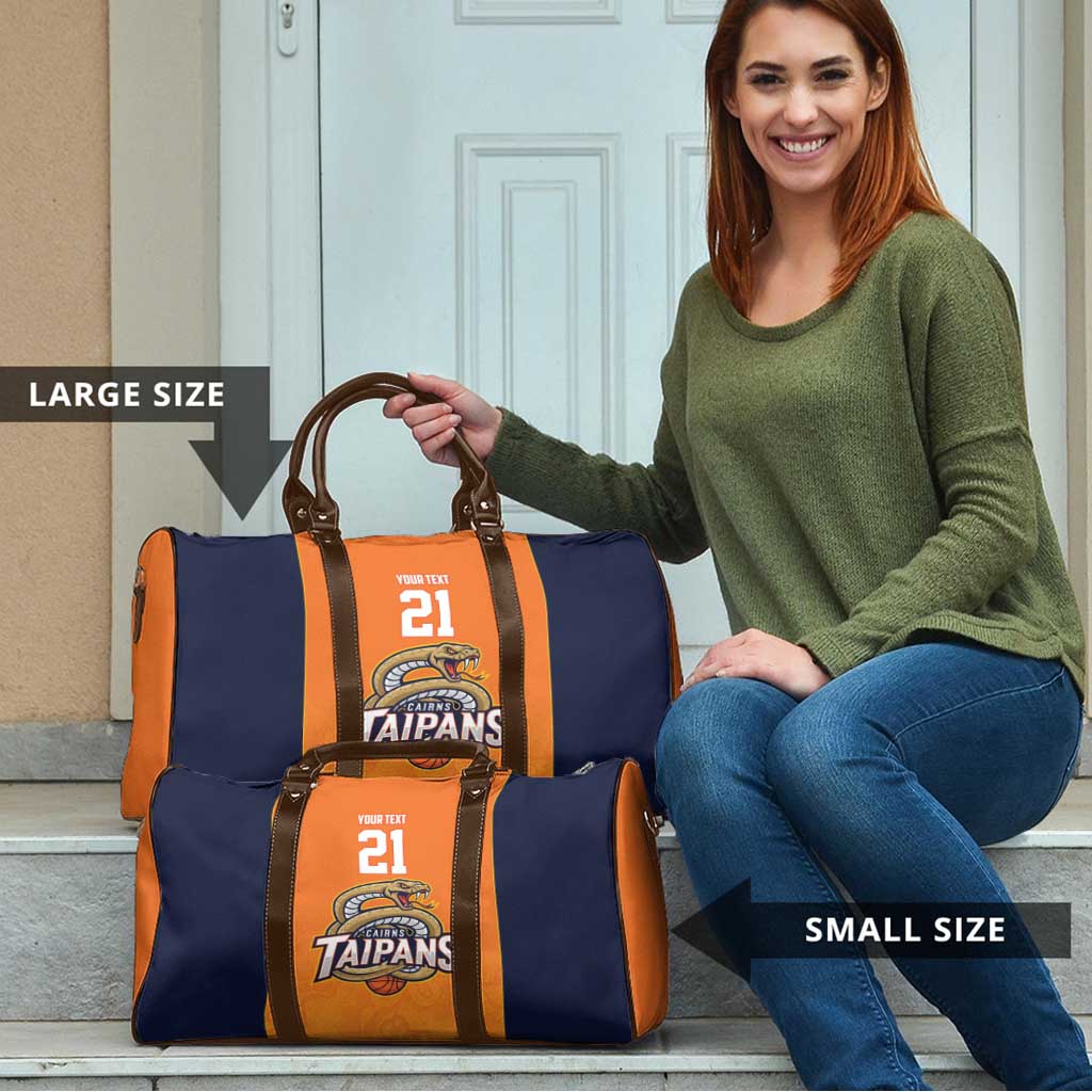 Basketball Custom Cairns Travel Bag Simple Australian Dot Art - Aussie Hoodie