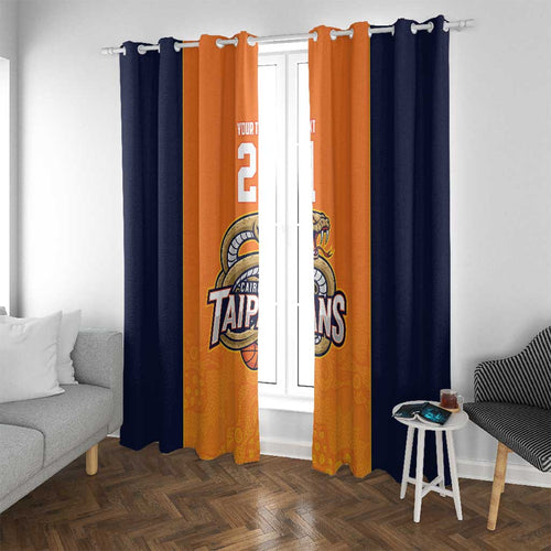 Basketball Custom Cairns Window Curtain Simple Australian Dot Art - Aussie Hoodie