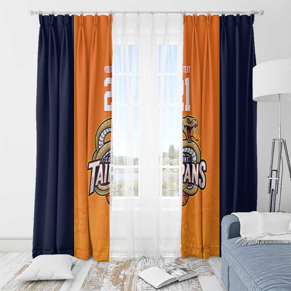 Basketball Custom Cairns Window Curtain Simple Australian Dot Art - Aussie Hoodie