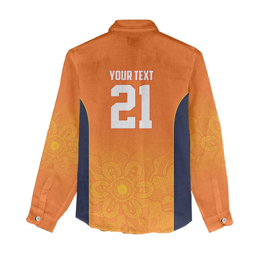 Basketball Custom Cairns Women Casual Shirt Simple Australian Dot Art - Aussie Hoodie