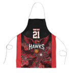 Basketball Custom Illawarra Apron Simple Australian Dot Art - Aussie Hoodie