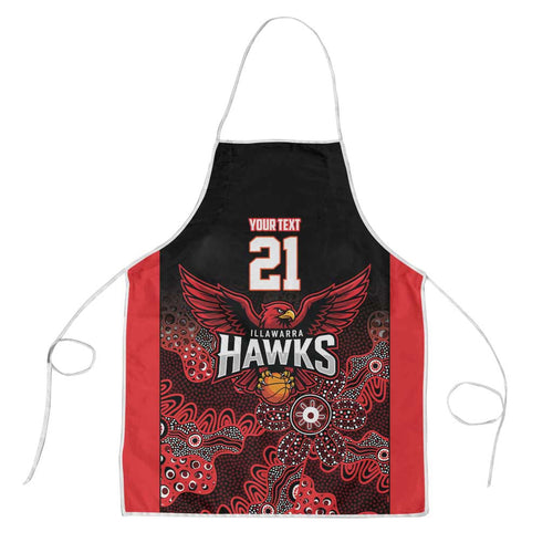 Basketball Custom Illawarra Apron Simple Australian Dot Art - Aussie Hoodie