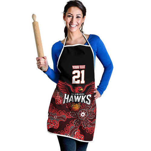Basketball Custom Illawarra Apron Simple Australian Dot Art - Aussie Hoodie