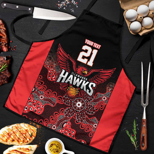 Basketball Custom Illawarra Apron Simple Australian Dot Art - Aussie Hoodie