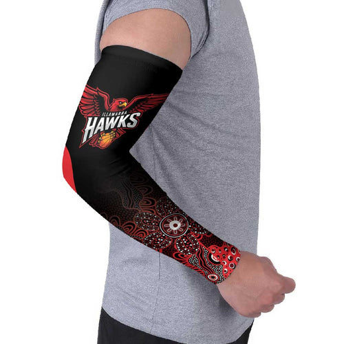 Basketball Custom Illawarra Arm Sleeves Simple Australian Dot Art - Aussie Hoodie