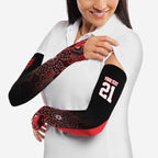 Basketball Custom Illawarra Arm Sleeves Simple Australian Dot Art - Aussie Hoodie
