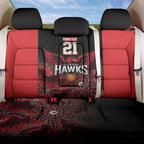 Basketball Custom Illawarra Back Car Seat Cover Simple Australian Dot Art - Aussie Hoodie