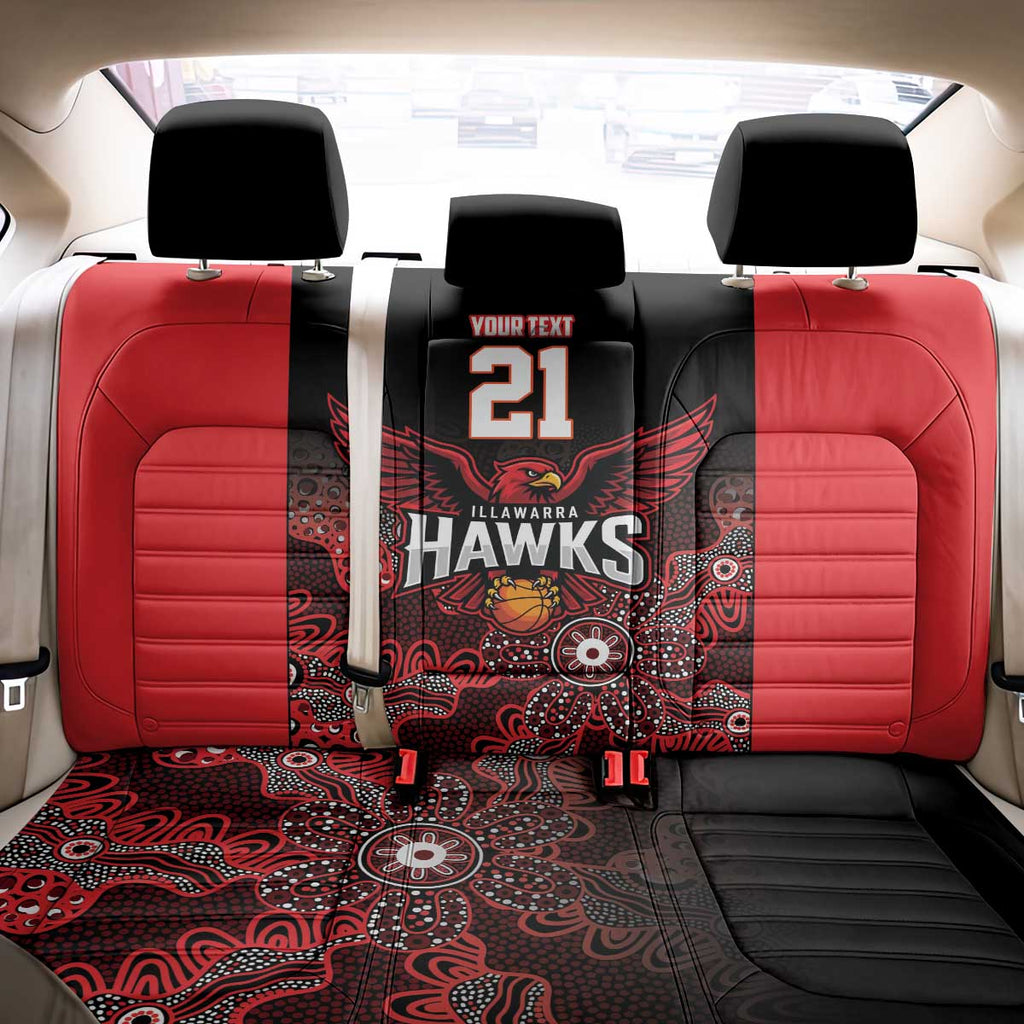 Basketball Custom Illawarra Back Car Seat Cover Simple Australian Dot Art - Aussie Hoodie
