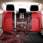 Basketball Custom Illawarra Back Car Seat Cover Simple Australian Dot Art - Aussie Hoodie