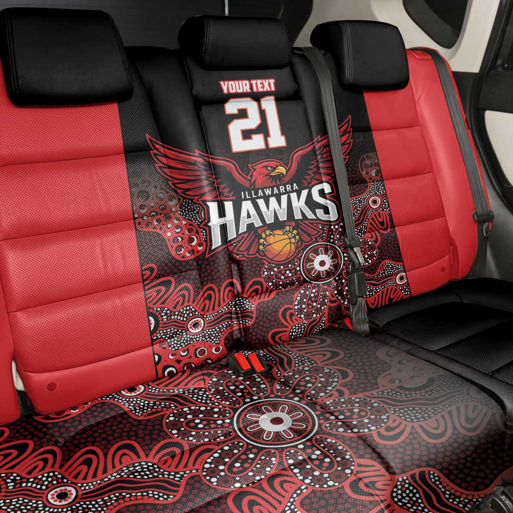 Basketball Custom Illawarra Back Car Seat Cover Simple Australian Dot Art - Aussie Hoodie