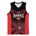 Basketball Custom Illawarra Basketball Jersey Simple Australian Dot Art - Aussie Hoodie