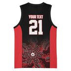 Basketball Custom Illawarra Basketball Jersey Simple Australian Dot Art - Aussie Hoodie