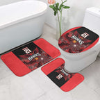 Basketball Custom Illawarra Bathroom Set Simple Australian Dot Art - Aussie Hoodie