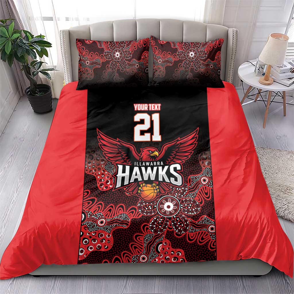Basketball Custom Illawarra Bedding Set Simple Australian Dot Art - Aussie Hoodie
