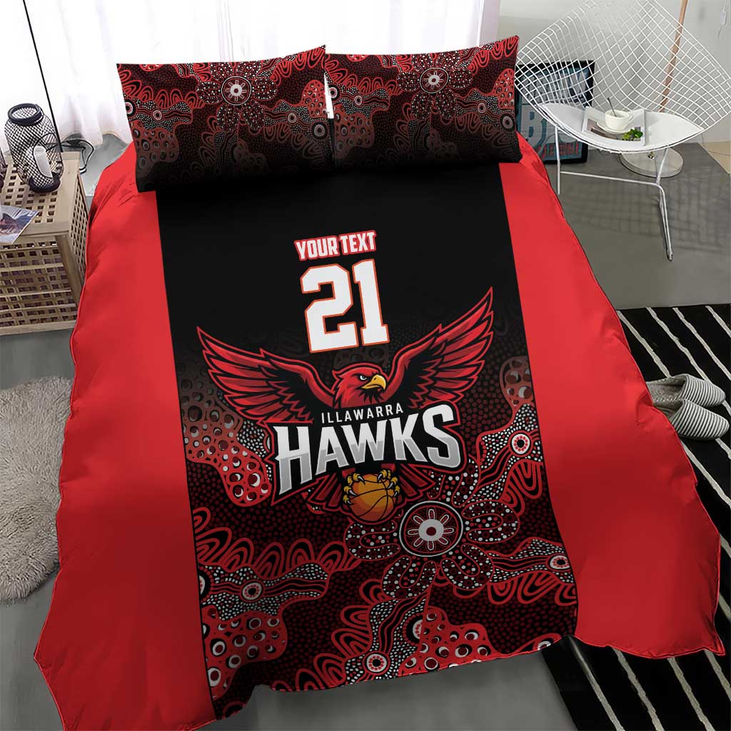 Basketball Custom Illawarra Bedding Set Simple Australian Dot Art - Aussie Hoodie