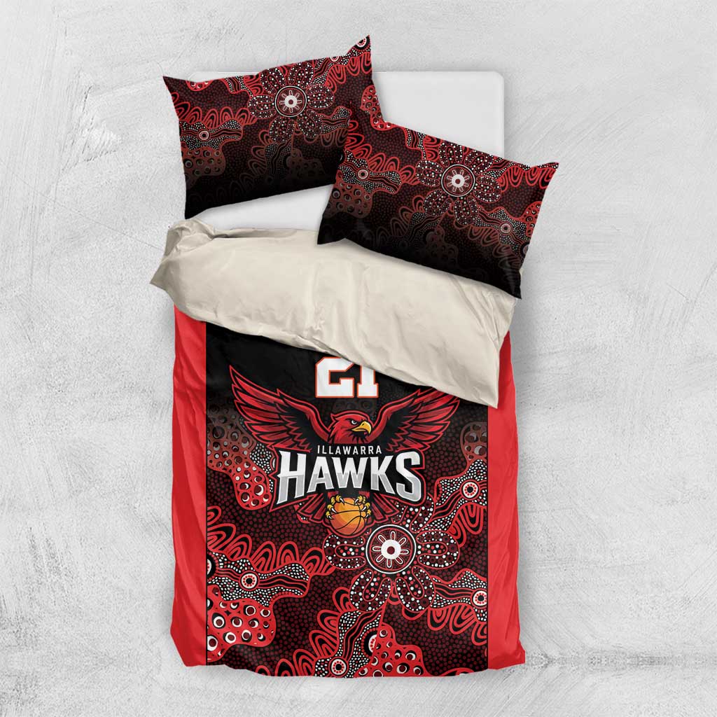 Basketball Custom Illawarra Bedding Set Simple Australian Dot Art - Aussie Hoodie