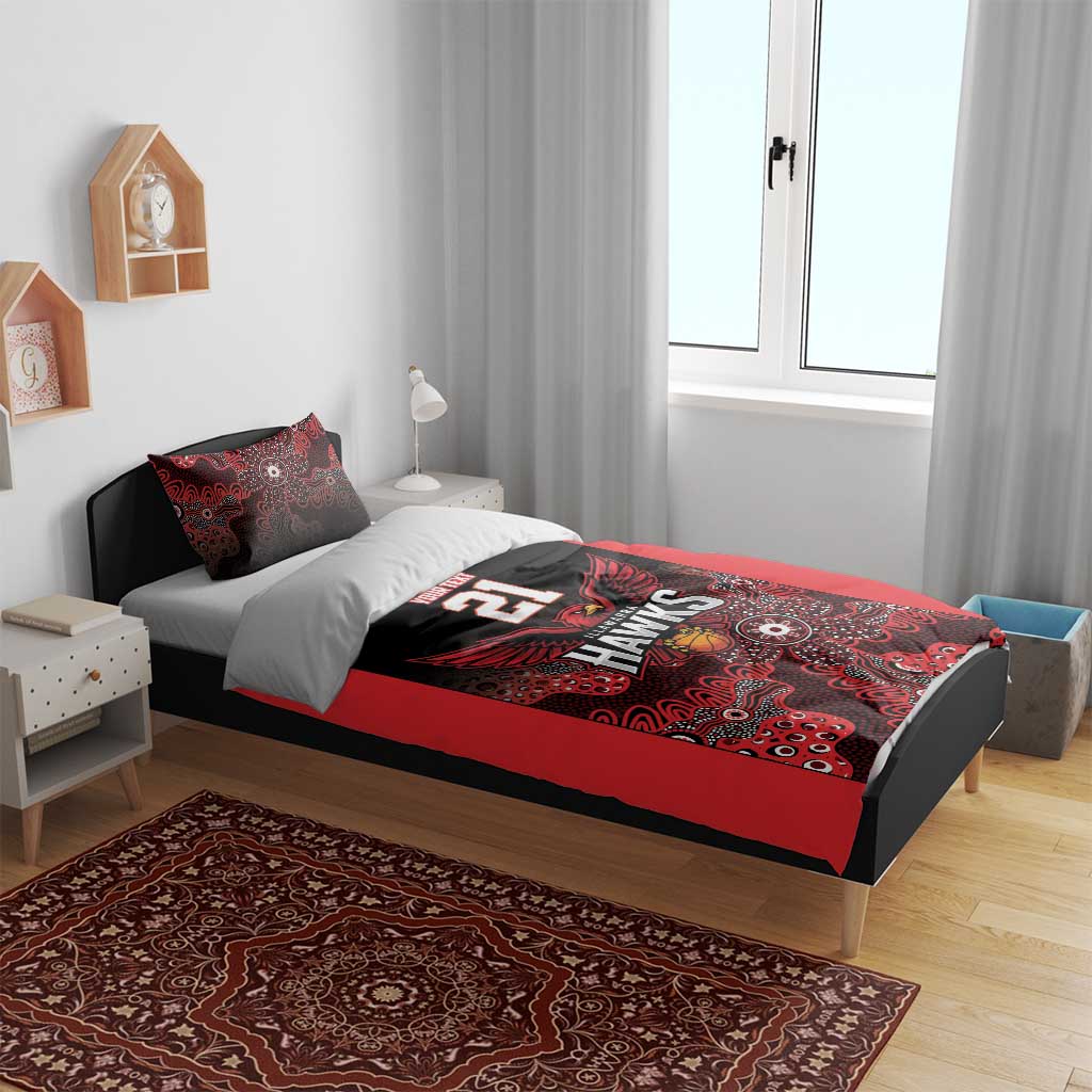 Basketball Custom Illawarra Bedding Set Simple Australian Dot Art - Aussie Hoodie