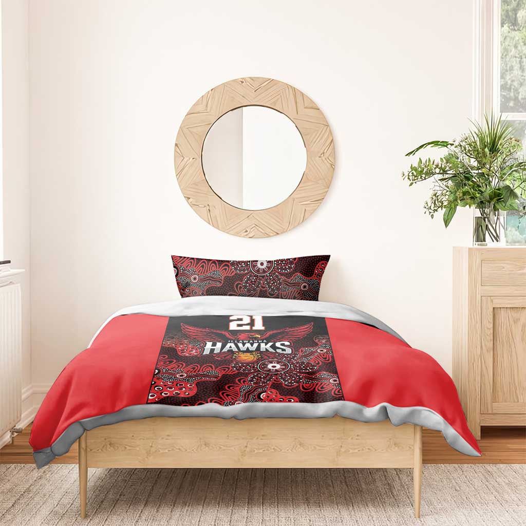 Basketball Custom Illawarra Bedding Set Simple Australian Dot Art - Aussie Hoodie