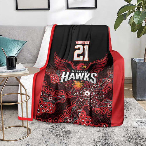 Basketball Custom Illawarra Blanket Simple Australian Dot Art - Aussie Hoodie