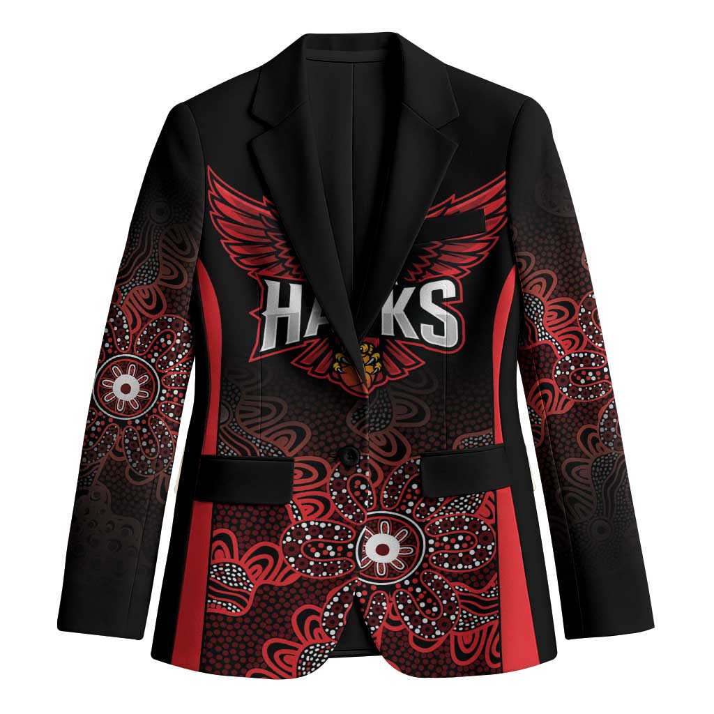 Basketball Custom Illawarra Blazer Simple Australian Dot Art - Aussie Hoodie