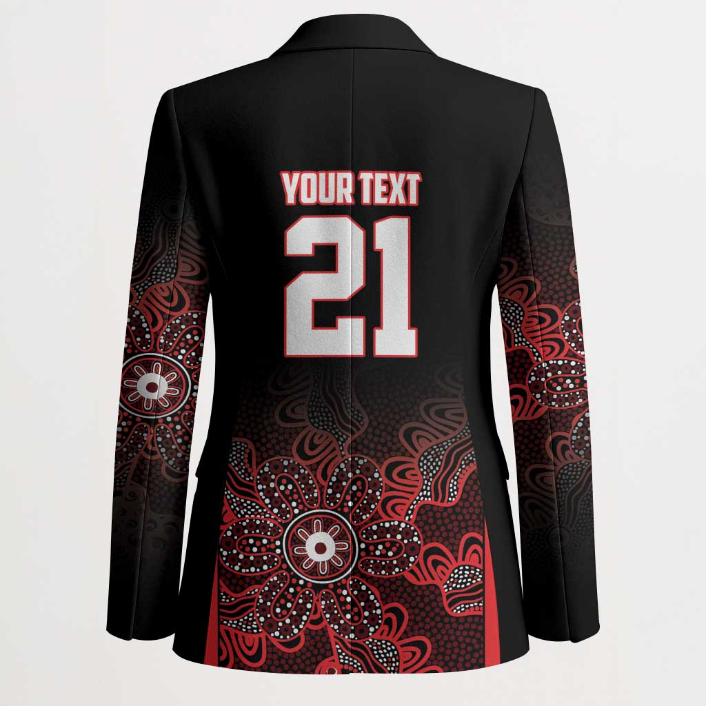 Basketball Custom Illawarra Blazer Simple Australian Dot Art - Aussie Hoodie