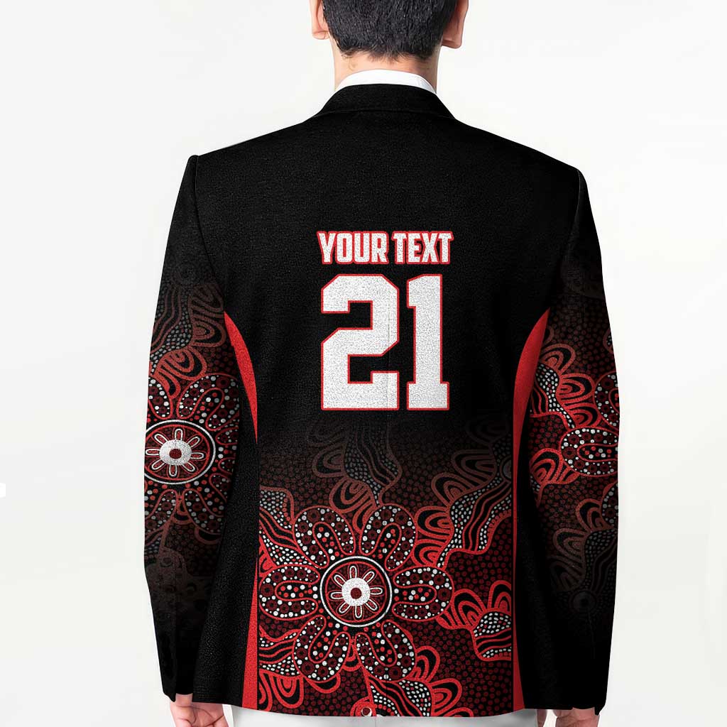 Basketball Custom Illawarra Blazer Simple Australian Dot Art - Aussie Hoodie