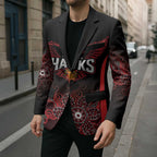 Basketball Custom Illawarra Blazer Simple Australian Dot Art - Aussie Hoodie