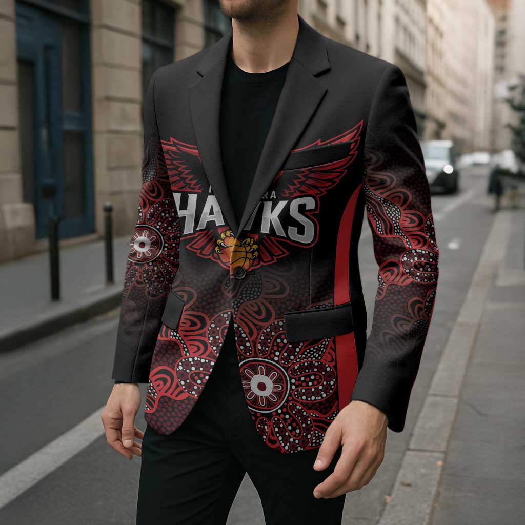 Basketball Custom Illawarra Blazer Simple Australian Dot Art - Aussie Hoodie