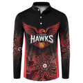 Basketball Custom Illawarra Button Sweatshirt Simple Australian Dot Art - Aussie Hoodie