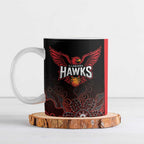 Basketball Custom Illawarra Ceramic Mug Simple Australian Dot Art - Aussie Hoodie