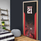 Basketball Custom Illawarra Door Cover Simple Australian Dot Art - Aussie Hoodie