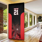 Basketball Custom Illawarra Door Cover Simple Australian Dot Art - Aussie Hoodie