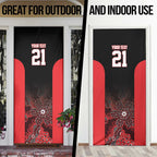 Basketball Custom Illawarra Door Cover Simple Australian Dot Art - Aussie Hoodie
